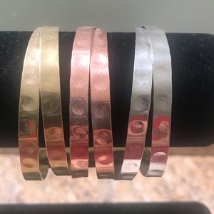 Tricolor Cuff Bracelet